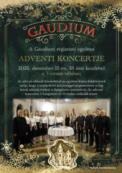 GAUDIUM adventi koncert
