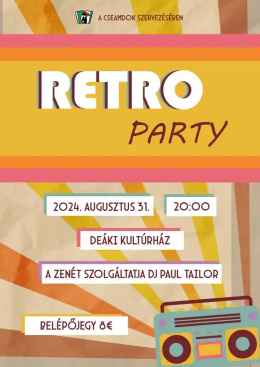 Retro Party-Deáki