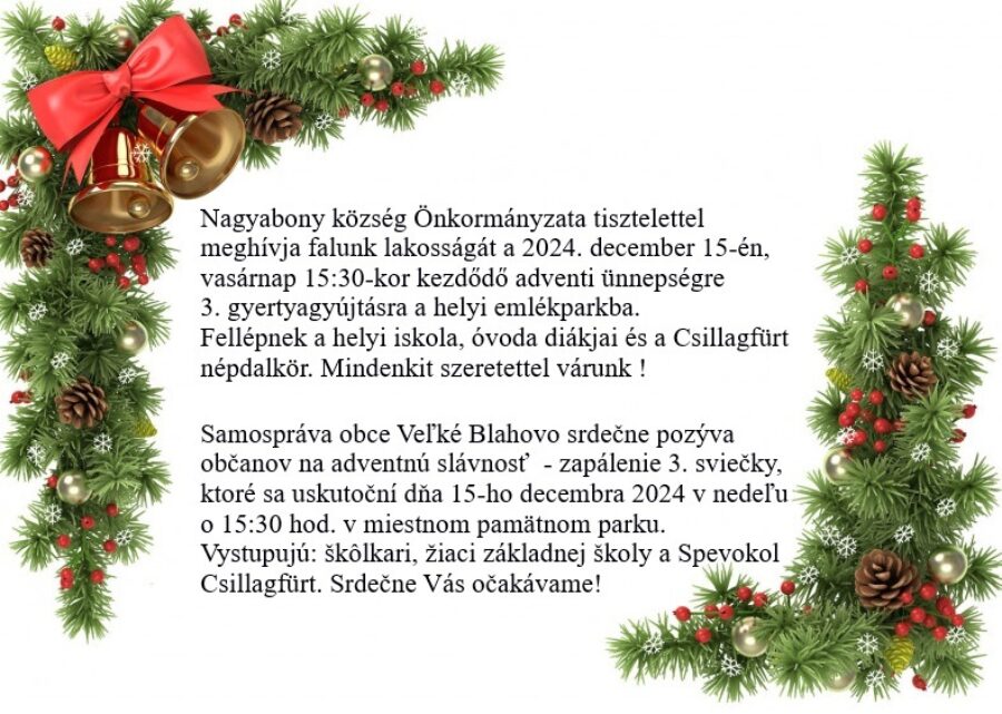 Adventi ünnepség