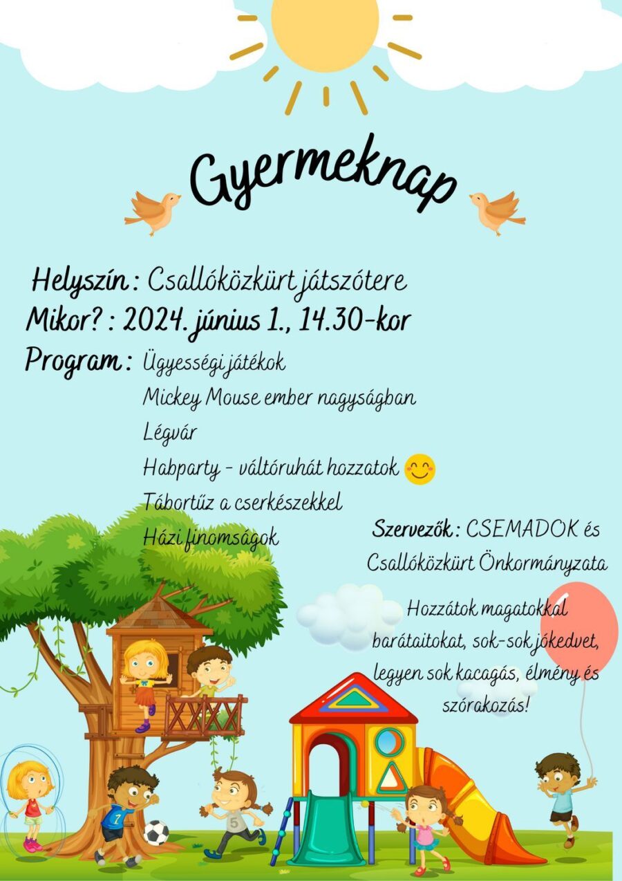 Gyermeknap-Csallóközkürt