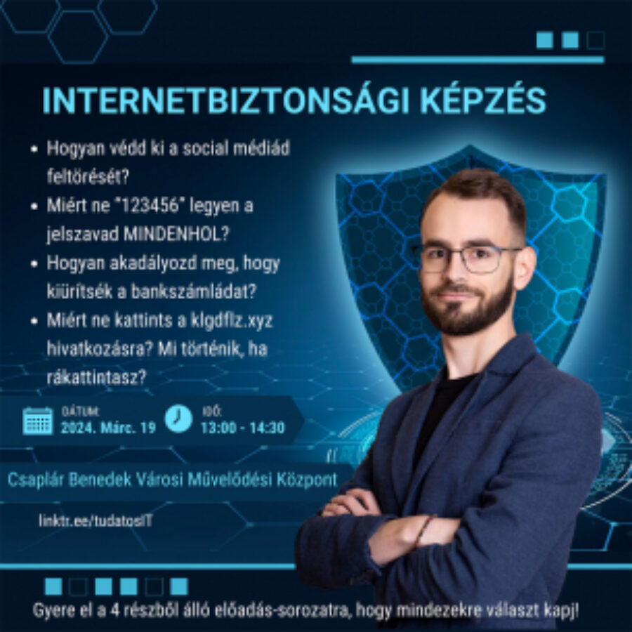 Csaplár Diákklub: Internetbiztonsági képzés