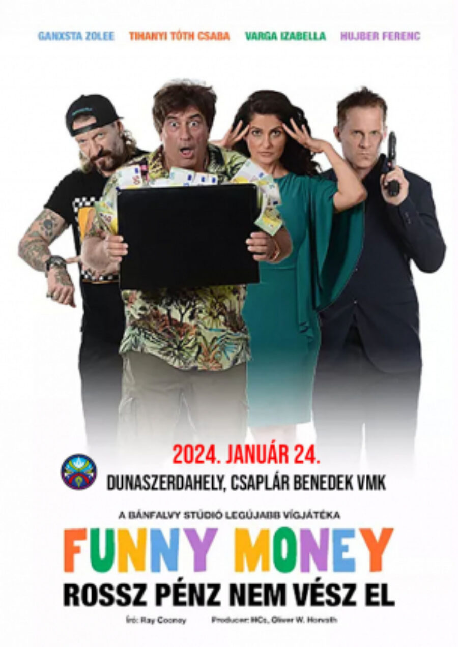 Ray Cooney: Funny Money - Rossz pénz nem vész el (vígjáték) - nem bérletes előadás