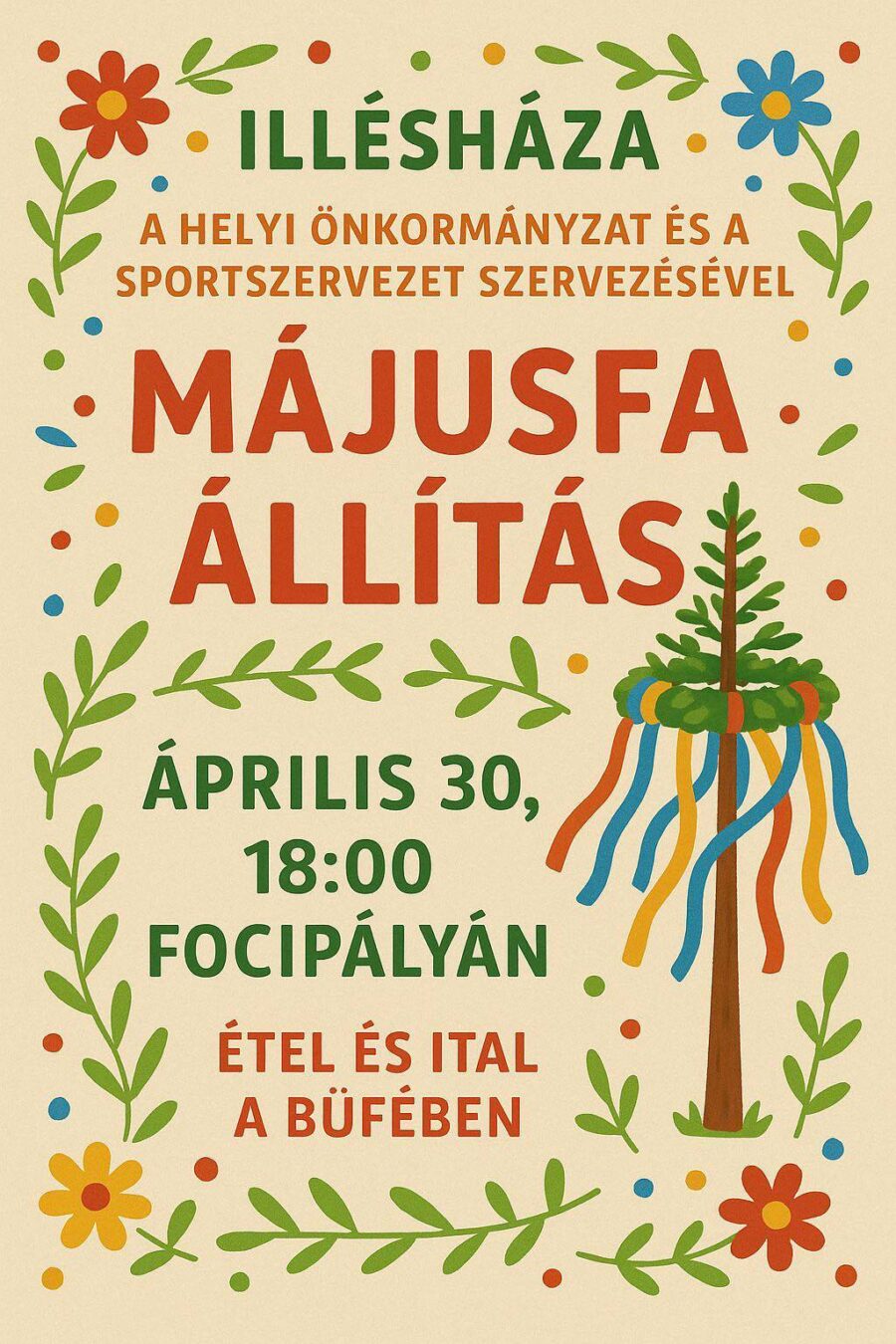 Májusfa állítás