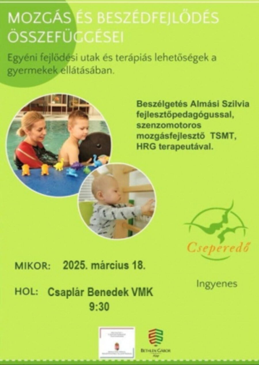 Mozgás és beszédfejlődés összefüggései