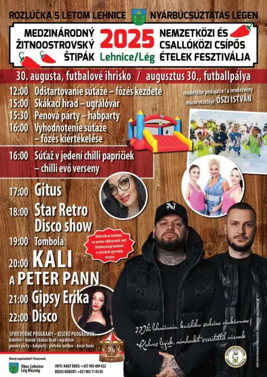 Nemzetközi és csallóközi csípős ételek fesztiválja-Lég