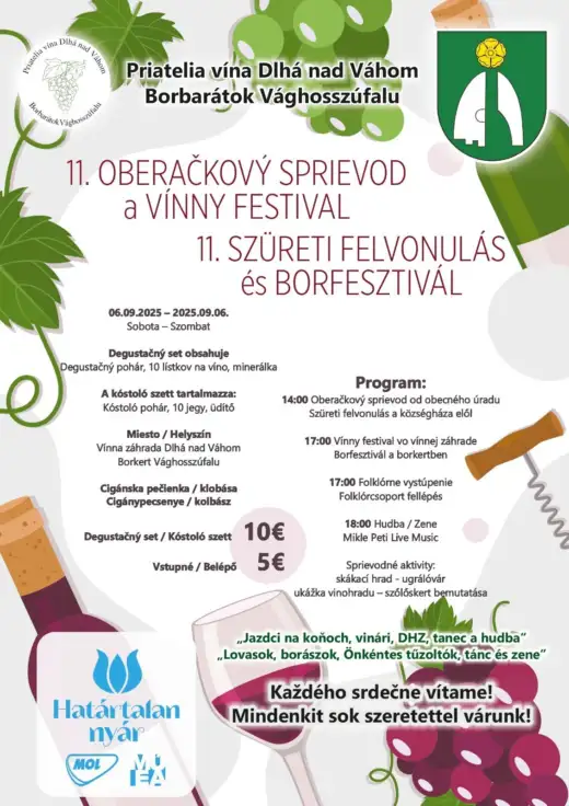 11.Szüreti felvonulás és borfesztivál