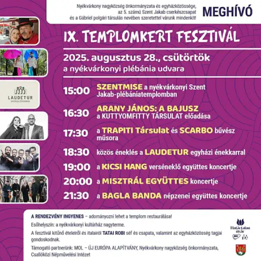 IX. Templomkert Fesztivál