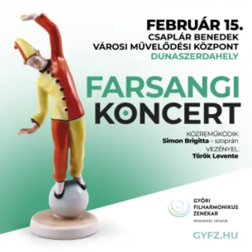 Győri Filharmonikus Zenekar: Farsangi koncert