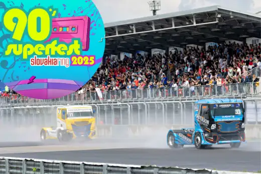 OMV MaxxMotion Goodyear FIA ETRC Majstrovstvá Európy ťahačov + ESET Cup Series | 90's SUPER FEST