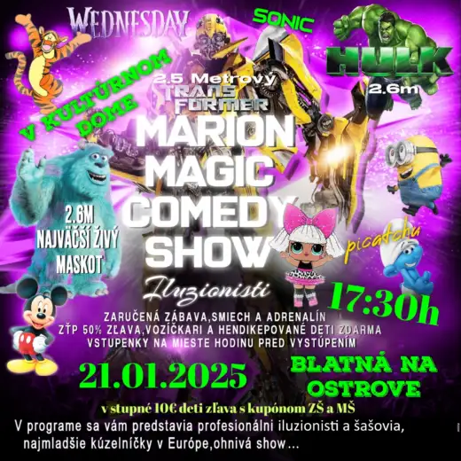 Marion Magic Comedy Show