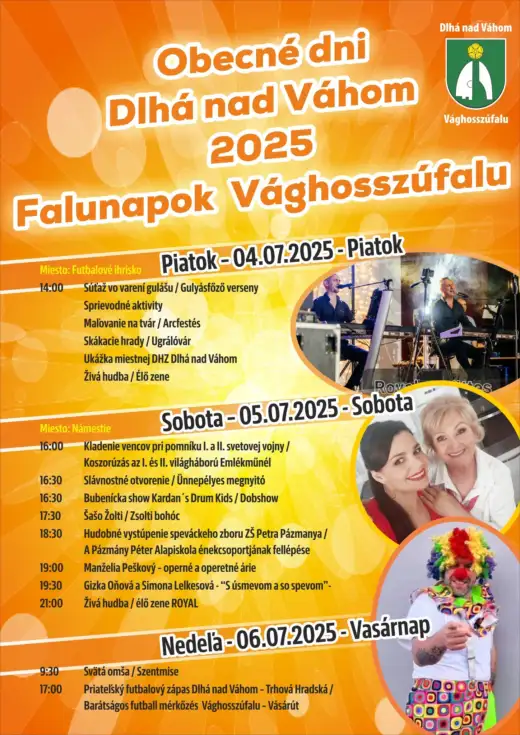 2025 Falunapok Vághosszúfalu