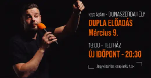 Kiss Ádám önálló estje
