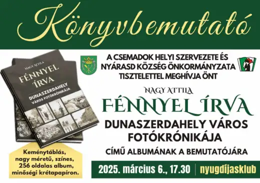 Könyvbemutató: Nagy Attila: Fénnyel írva