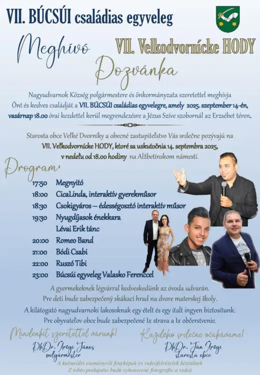 VII. Búcsúi családias egyveleg