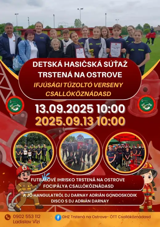Ifjúsági tűzoltó verseny-Csallóköznádasd