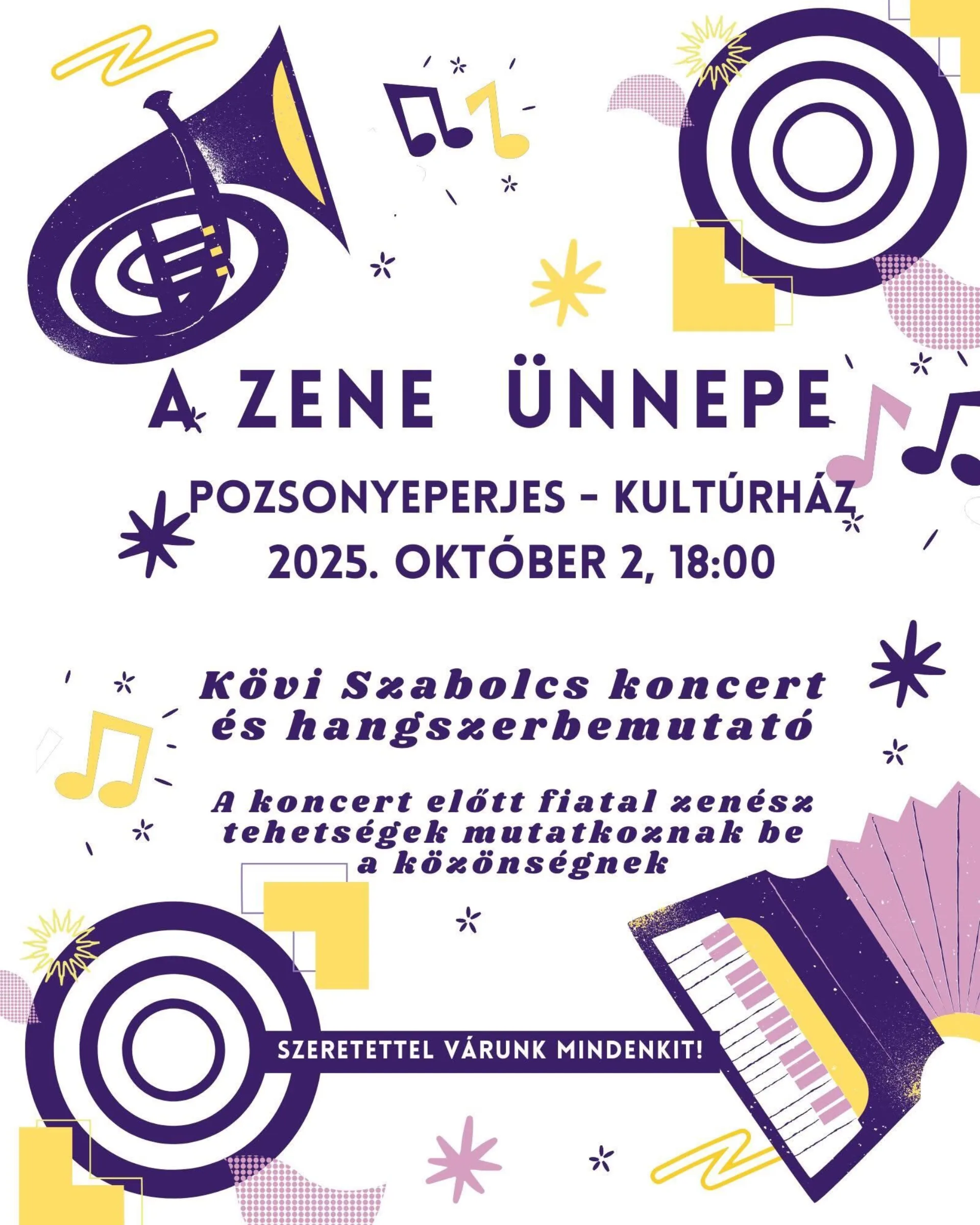 A zene ünnepe - Koncert (Kövi Szabolcs)