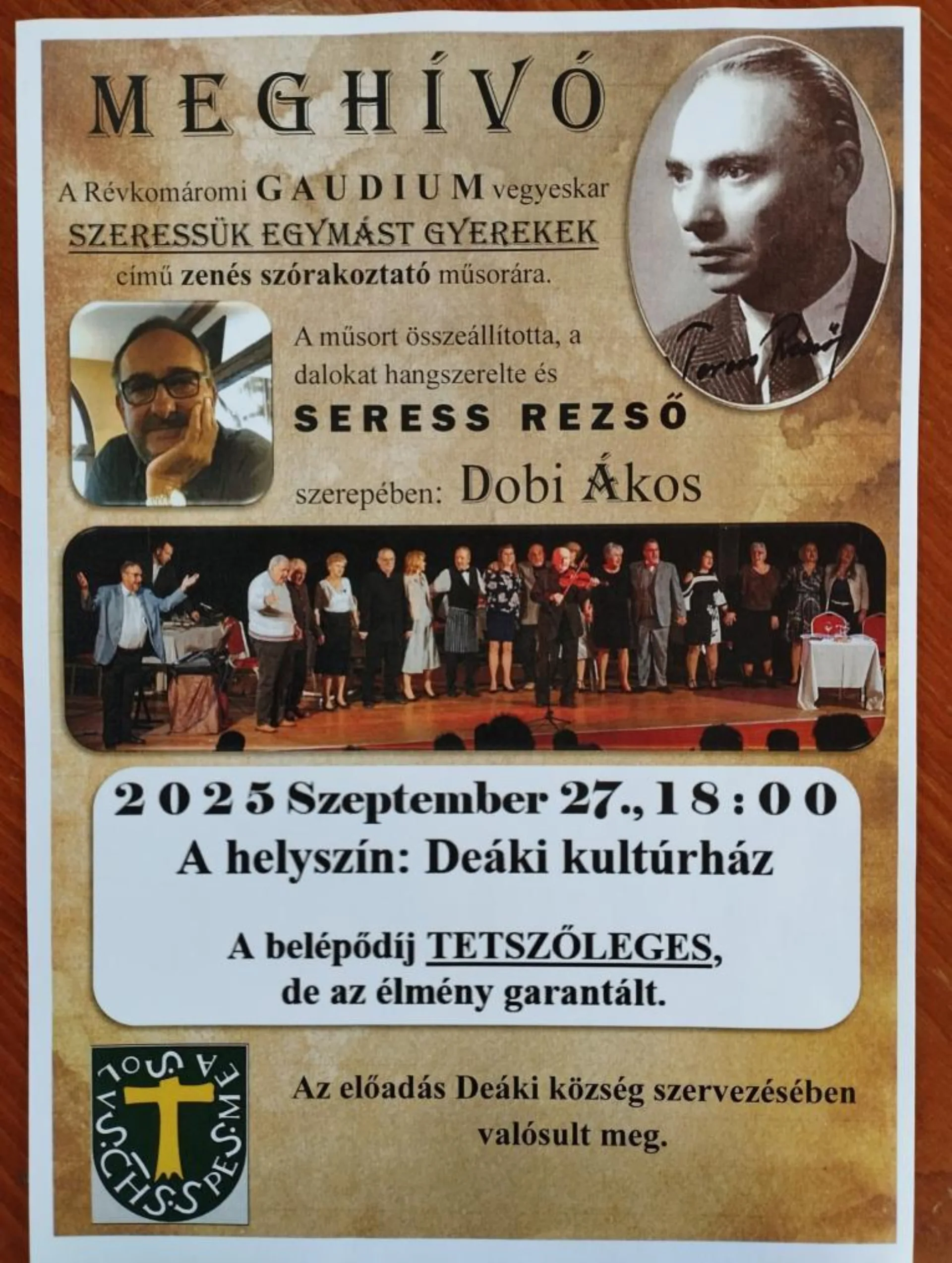 "Szeressük egymást gyerekek" - zenés szórakoztató műsor