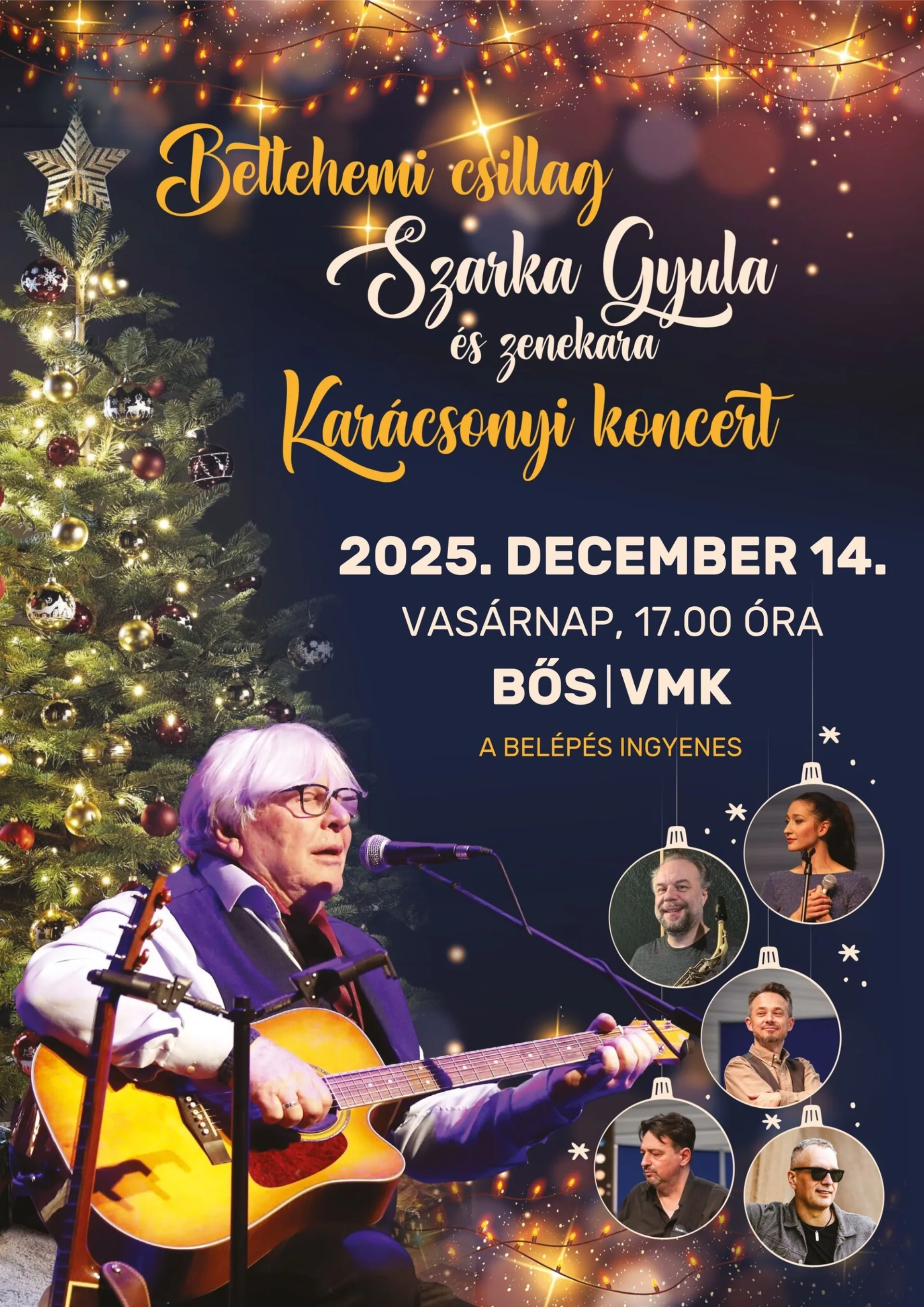 Betlehemi csillag-Szarka Gyula és zenekara - koncert