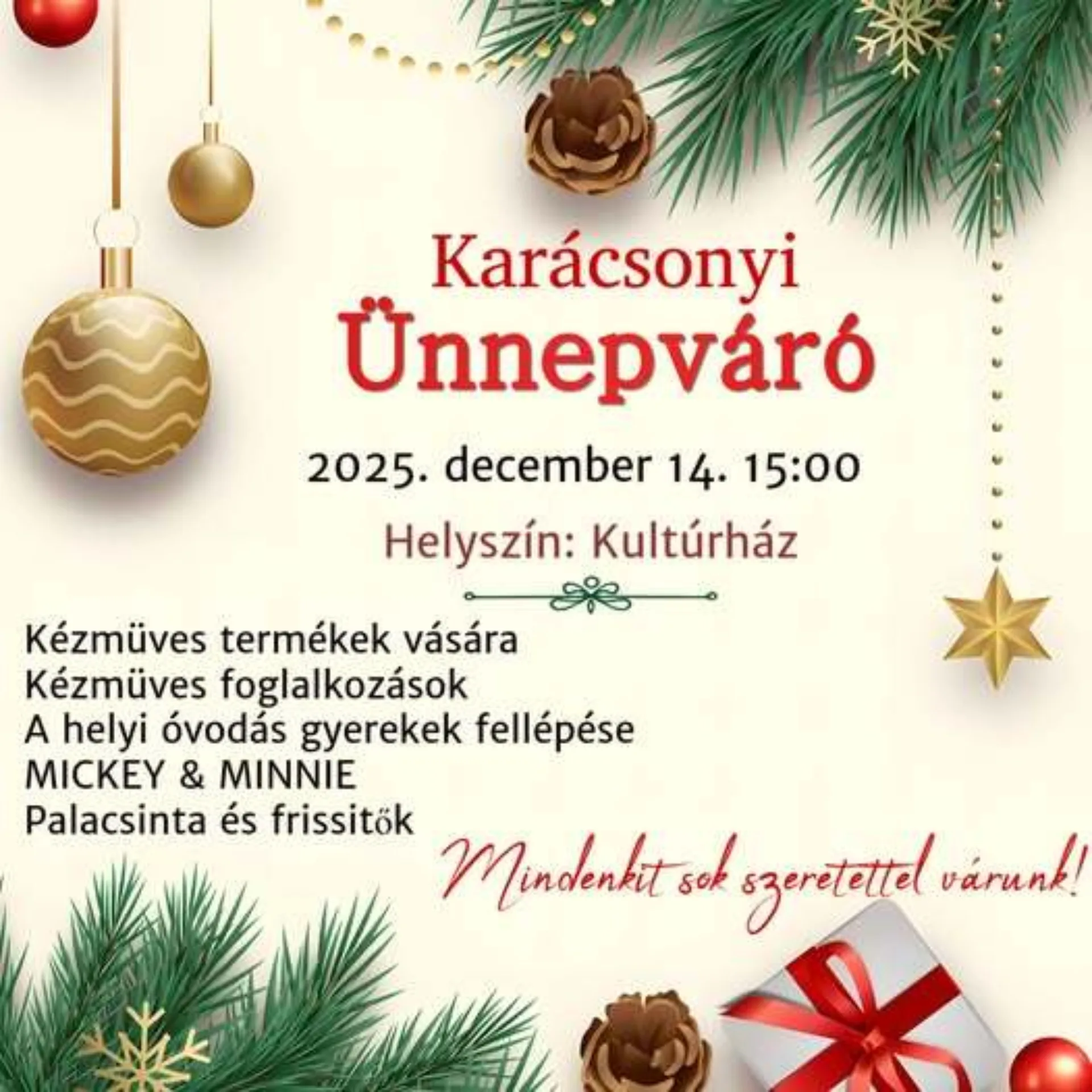 Karácsonyi ünnepváró