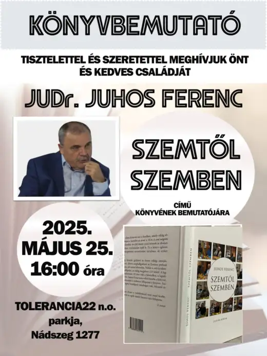 Könyvbemutató-Szemtől szemben