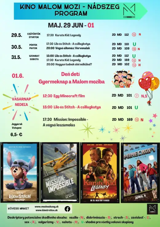 Malom mozi Nádszeg