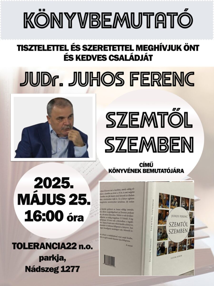 Prezentácia knihy-Szemtől szemben