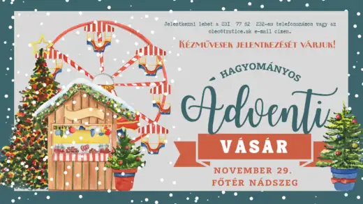 Hagyományos nádszegi Ádventi vásár
