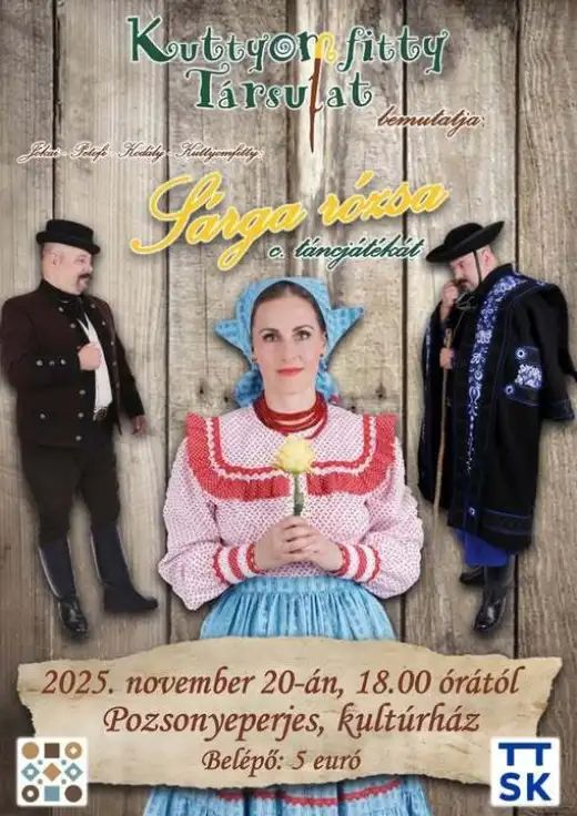 Sárga rózsa c. táncjáték
