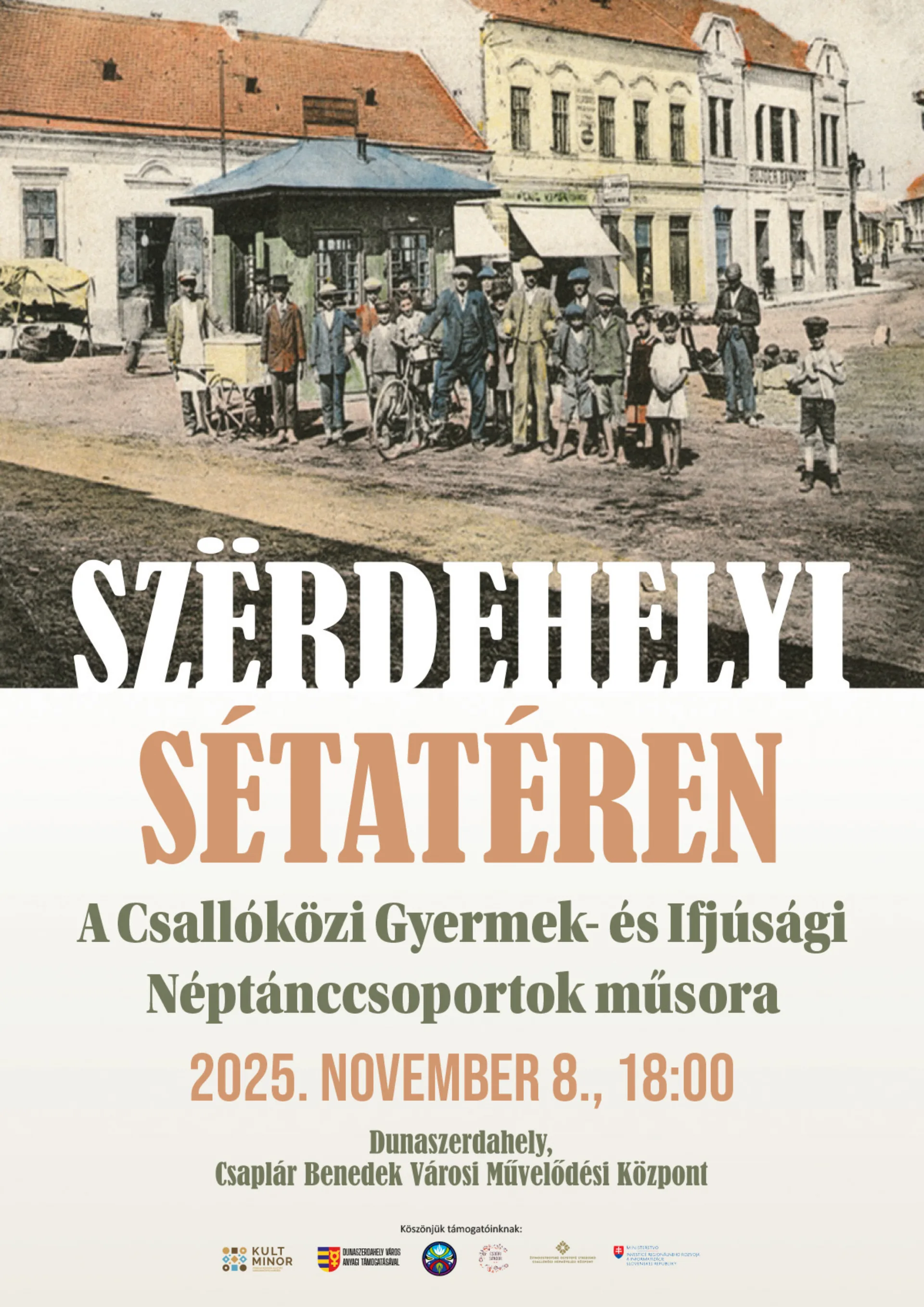 Szërdehelyi sétatéren...