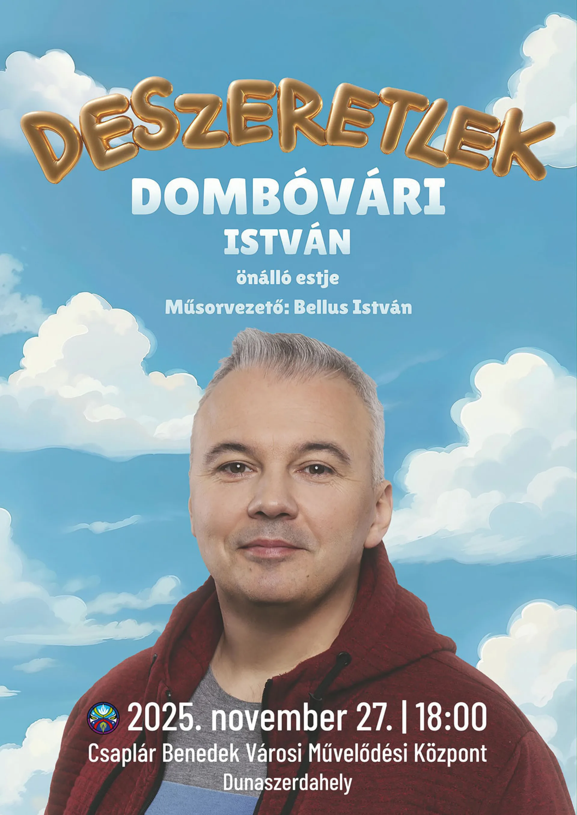 Deszeretlek – Dombóvári István önálló estje