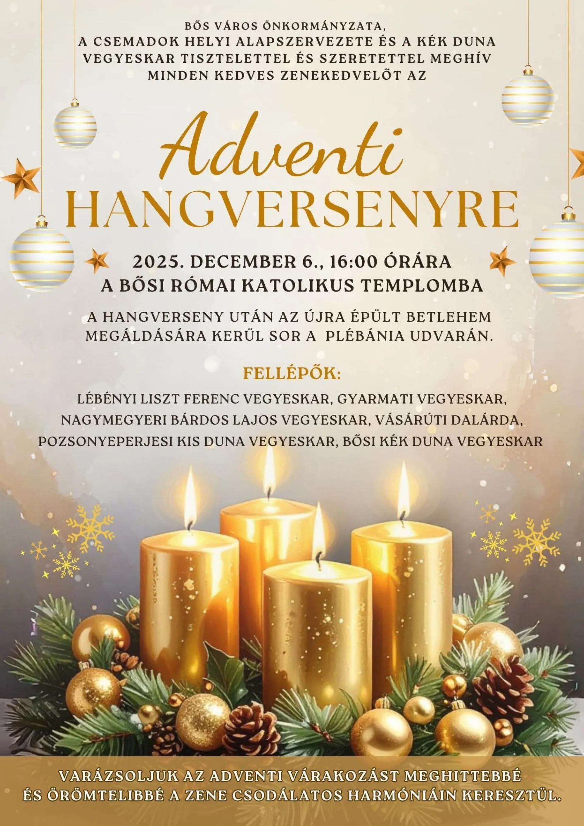 Adventi hangverseny