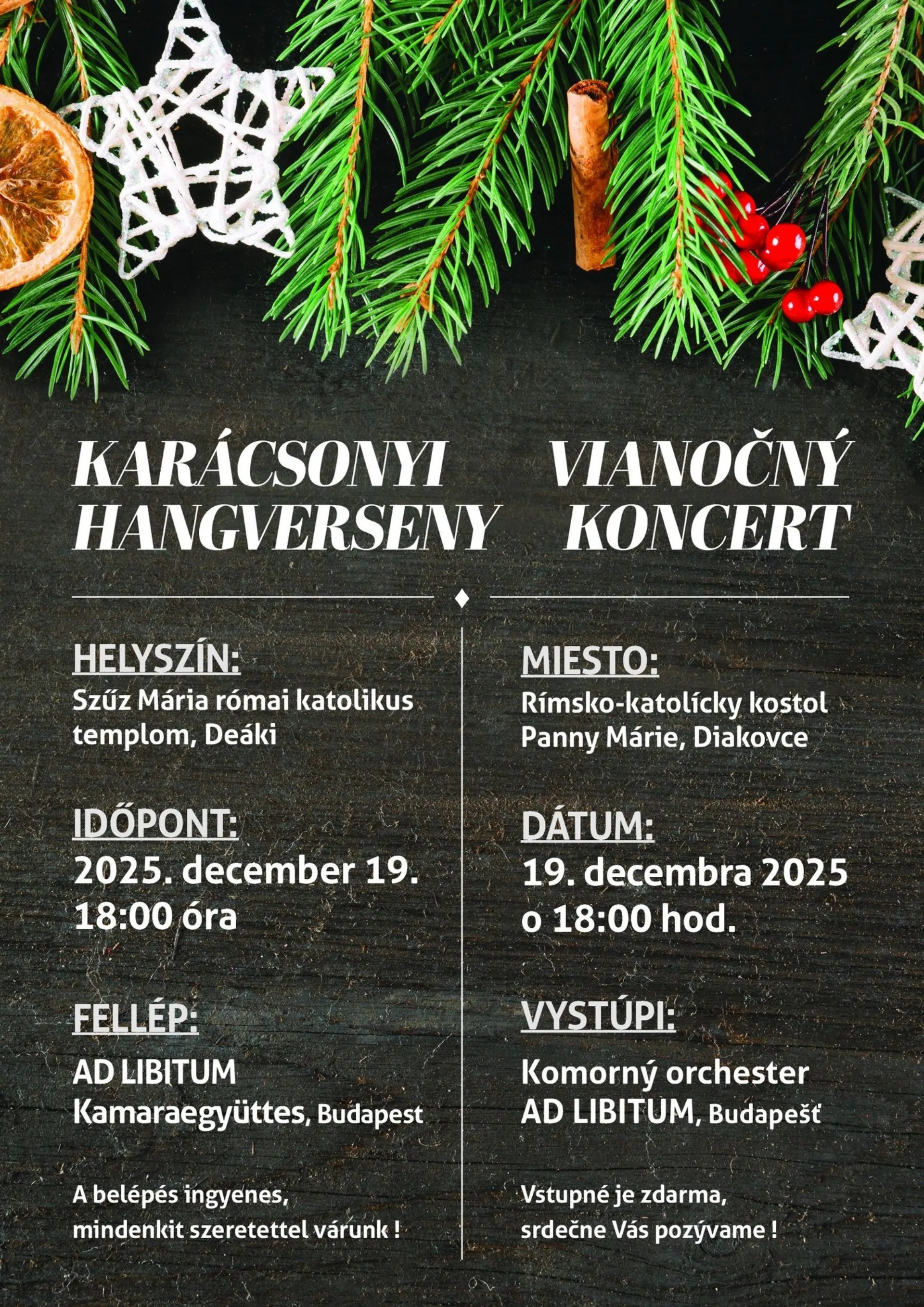 Karácsonyi hangverseny