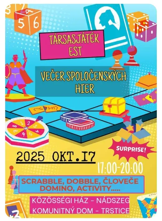Társasjáték est