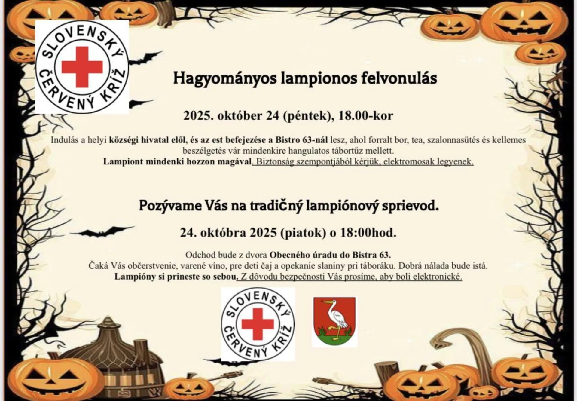 Hagyományos lampionos felvonulás