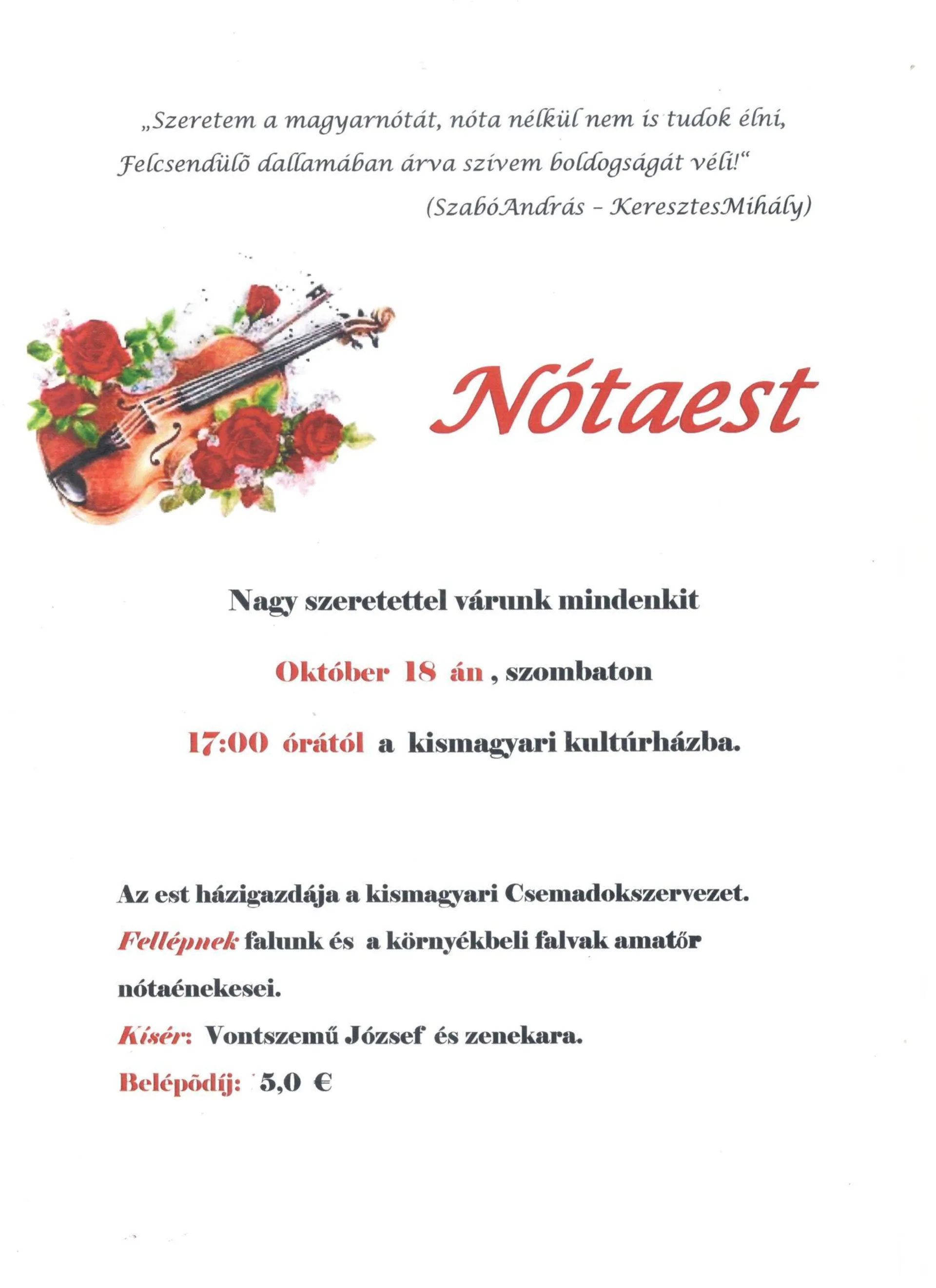 Nótaest