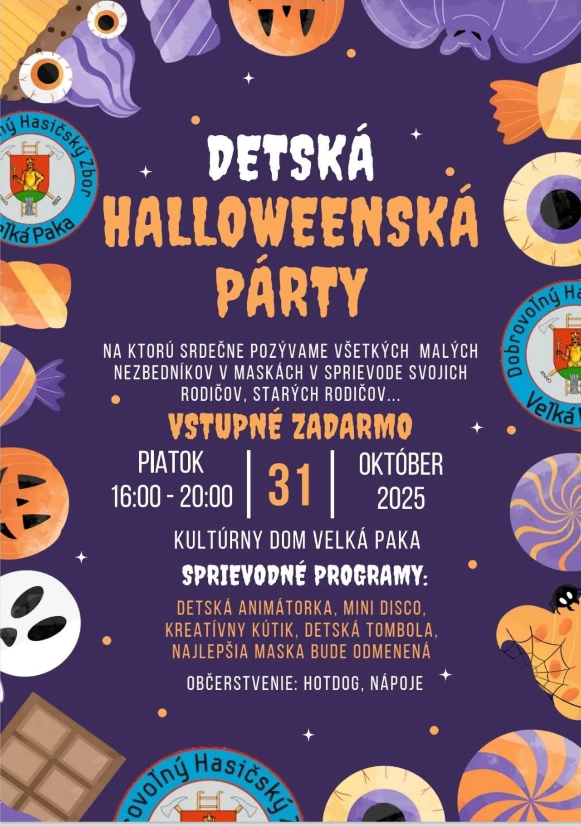 Gyerek halloween party