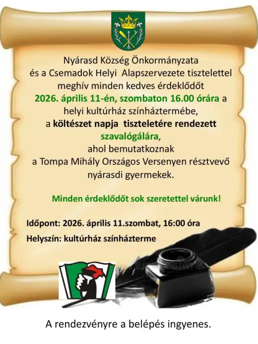 Költészet napja