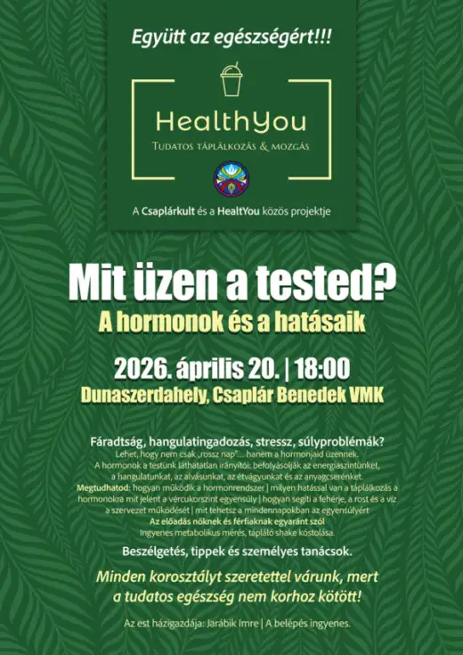 Mit üzen a tested? A hormonok és a hatásaik