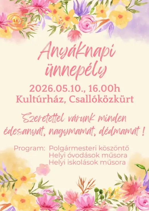 Anyáknapi ünnepély