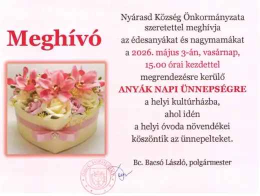 Anyáknapi ünnepség