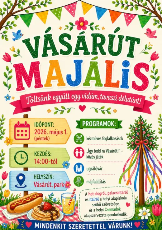 Majális-Vásárút