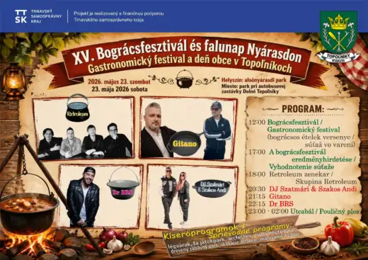 XV. Bográcsfesztivál és falunap Nyárasdon