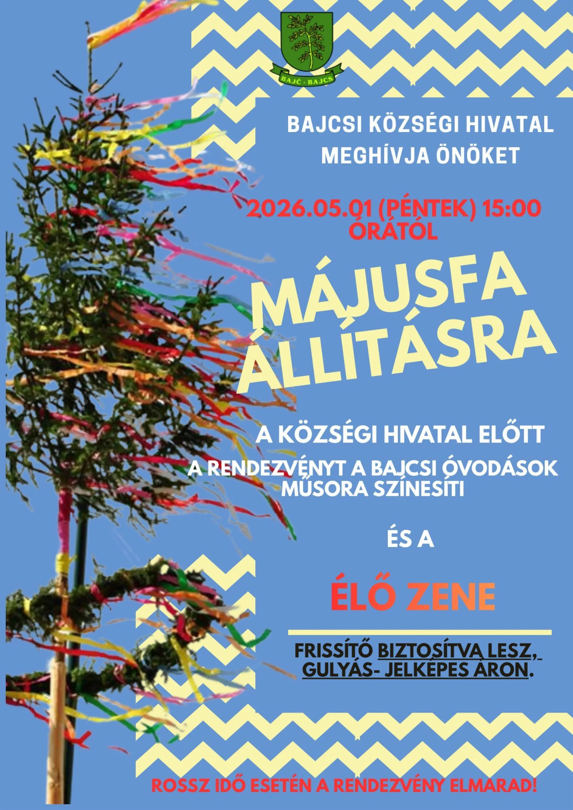 Májusfa állítás