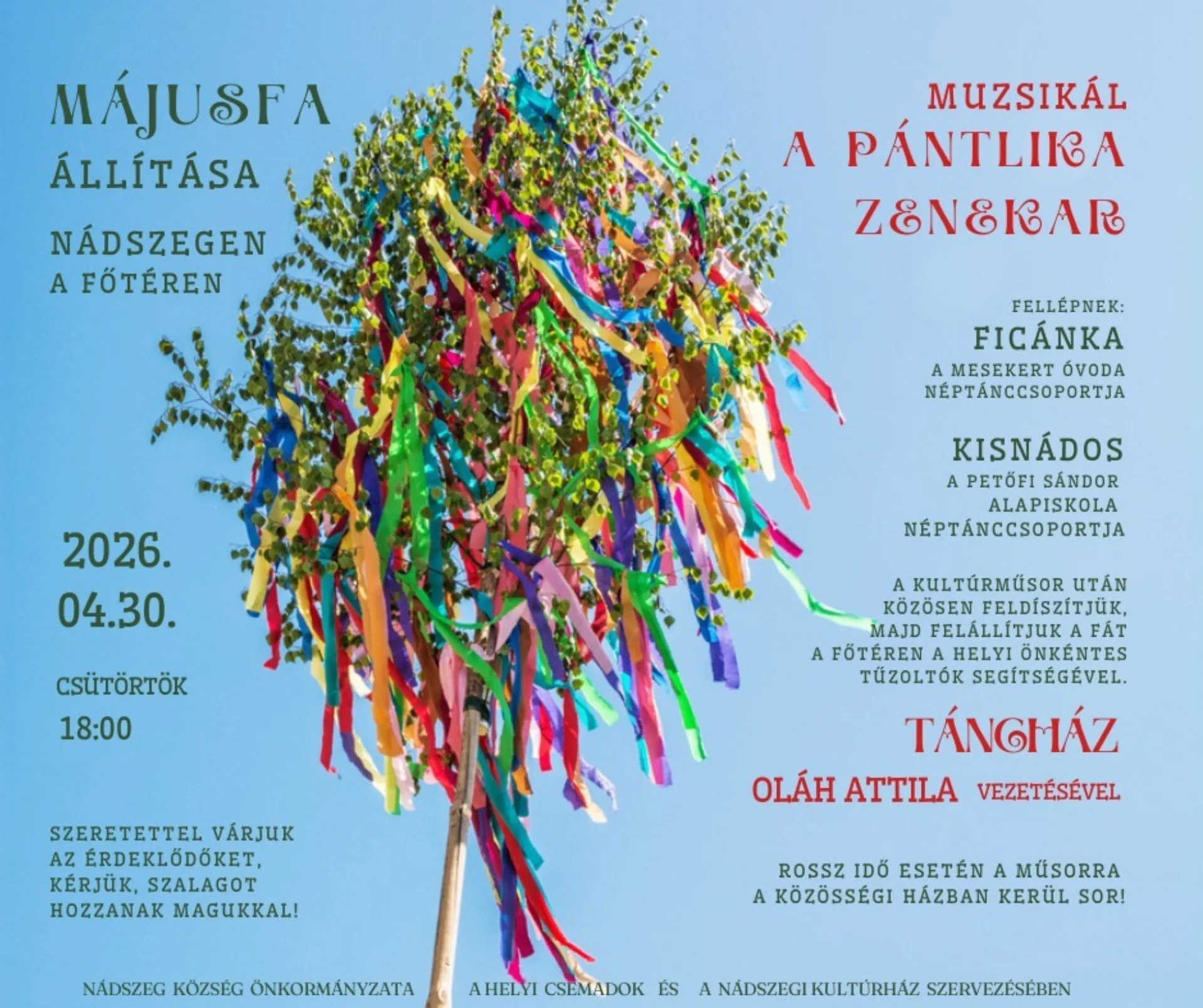 Májusfa állítás