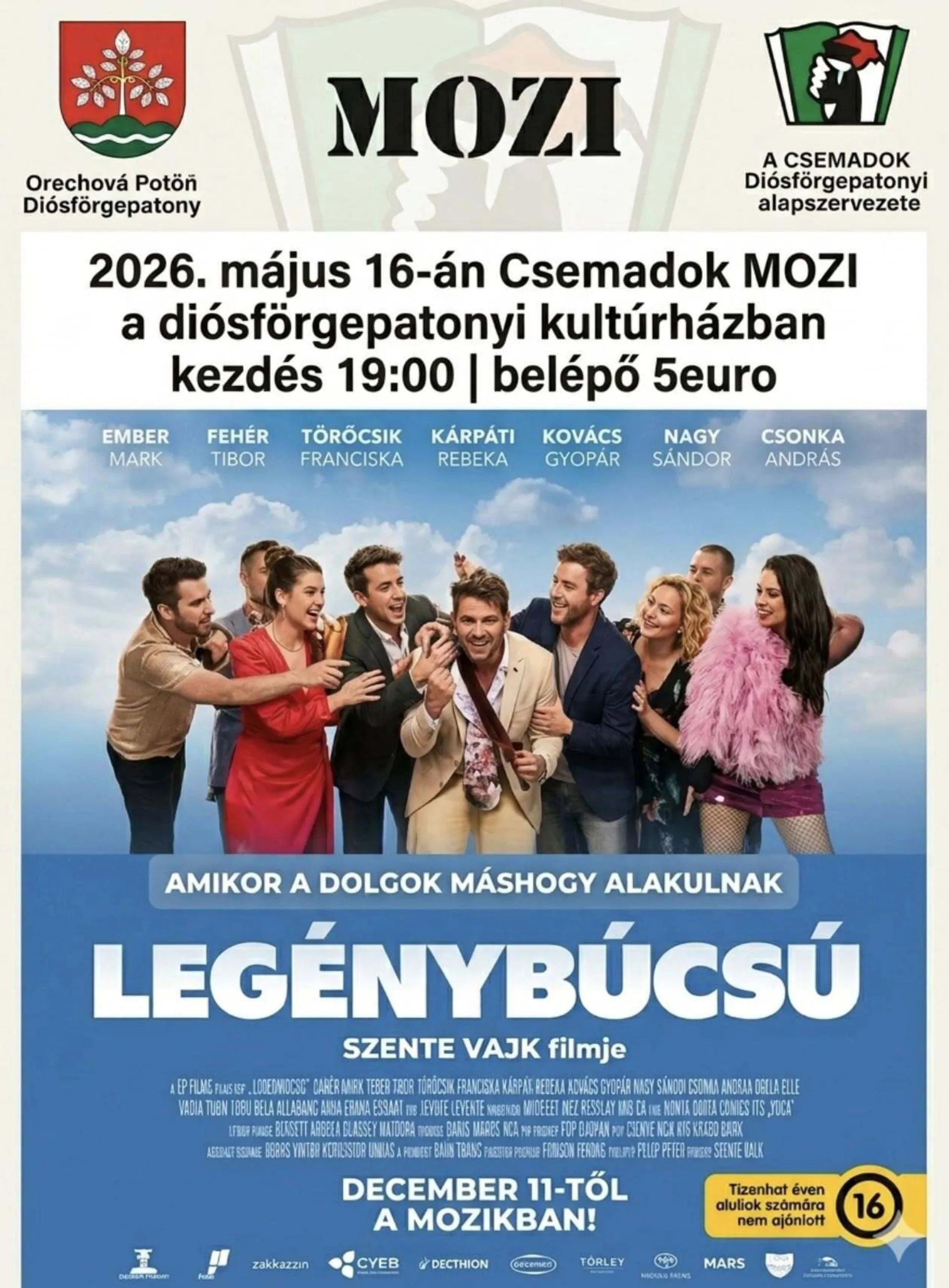 Mozi: Legénybúcsú