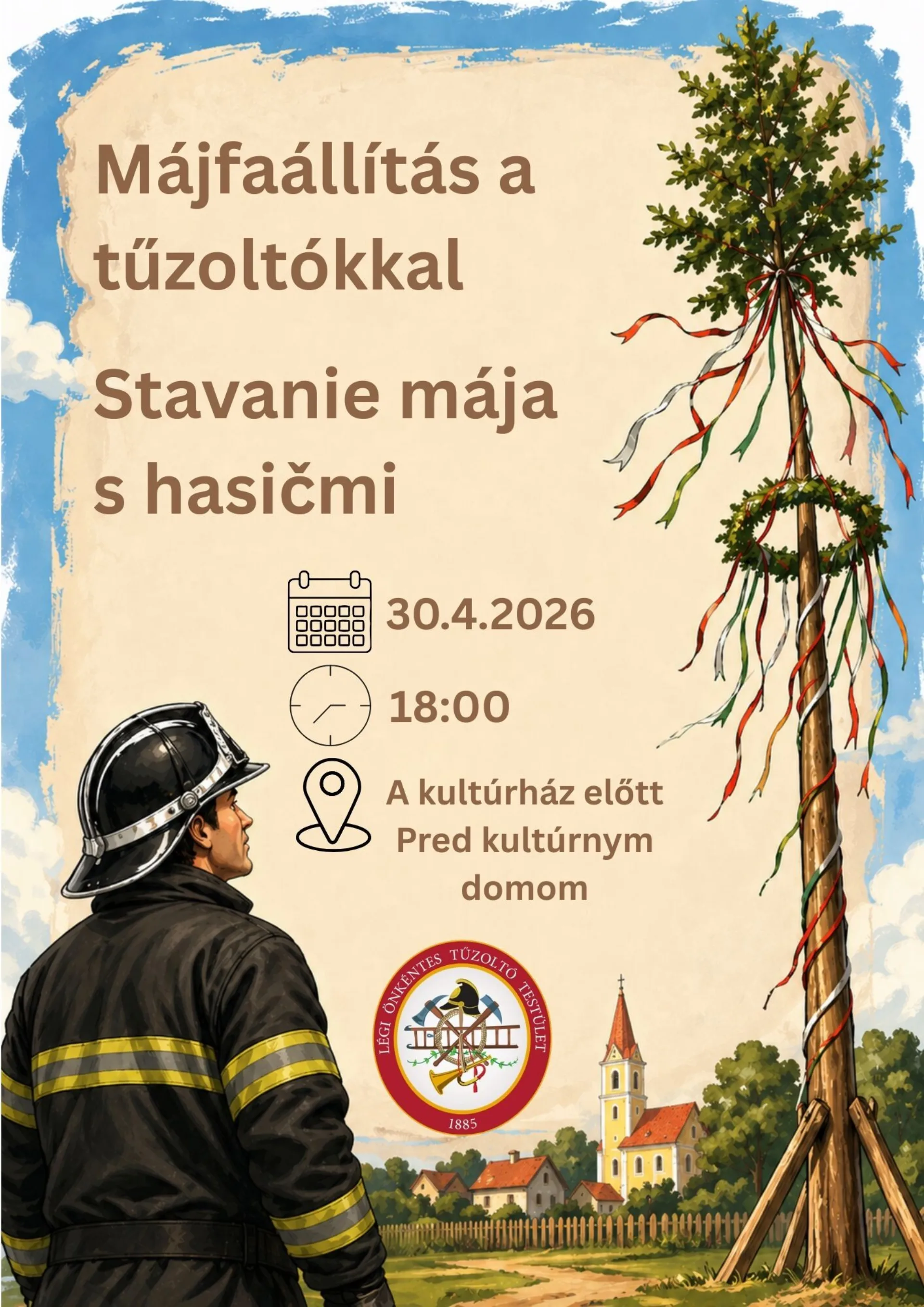 Májfaállítás a tűzoltókkal