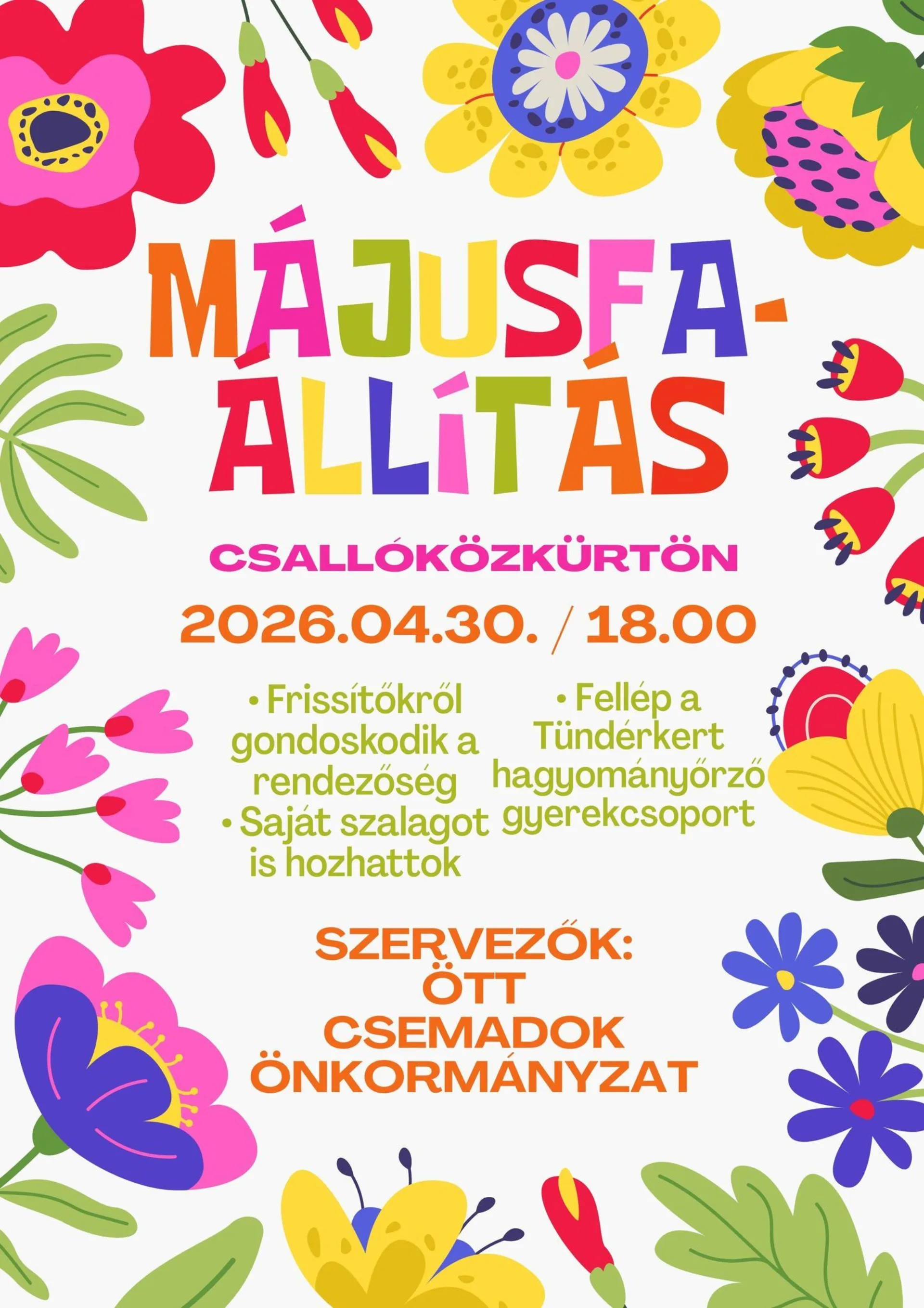 Májusfa állítás-Csallóközkürt