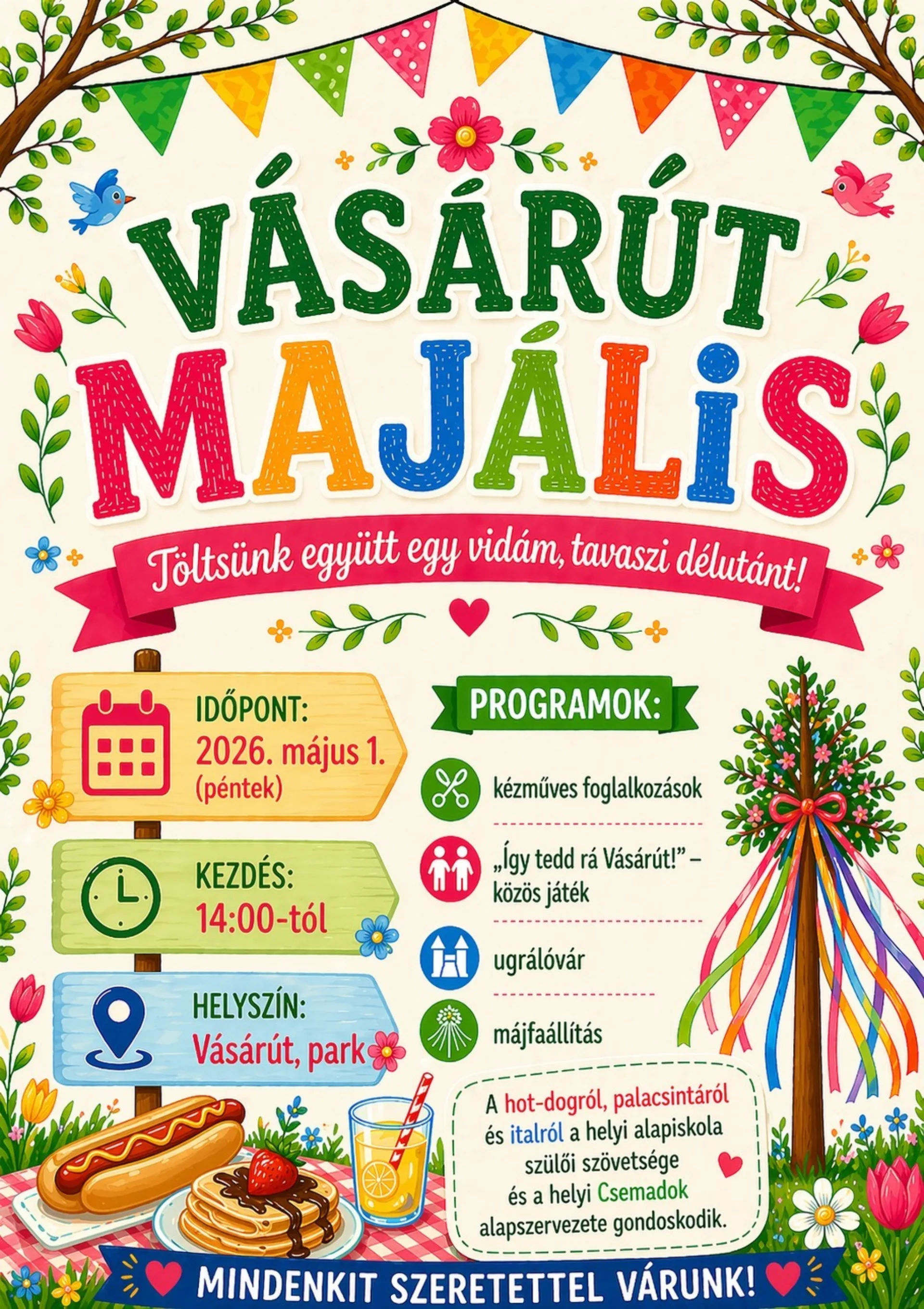 Majális-Vásárút