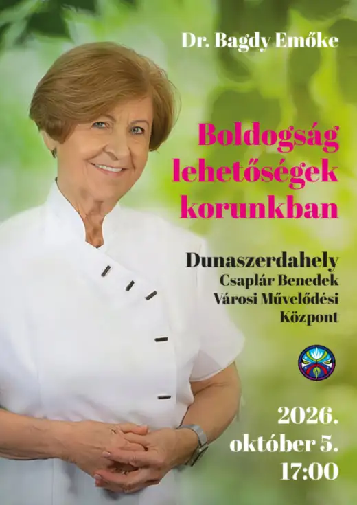Prof. Dr. Bagdy Emőke: Boldogság lehetőségek korunkban