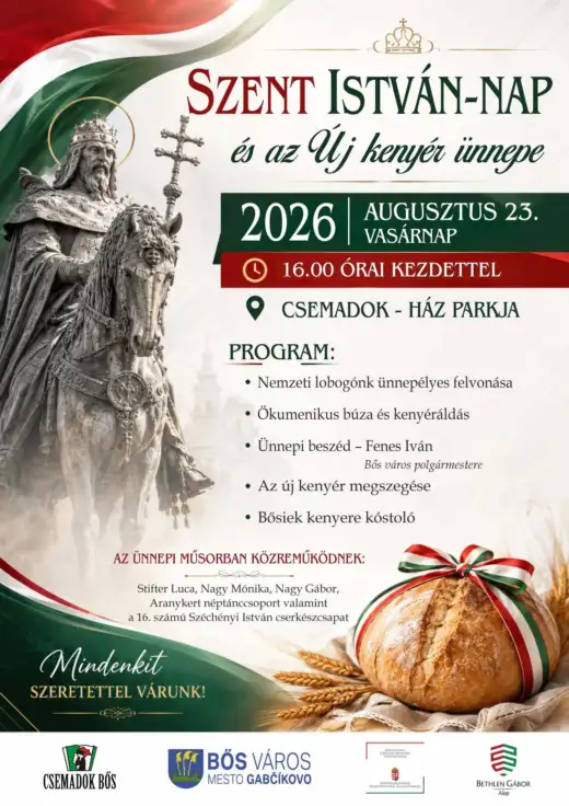 Szent-István nap és az új kenyér ünnepe